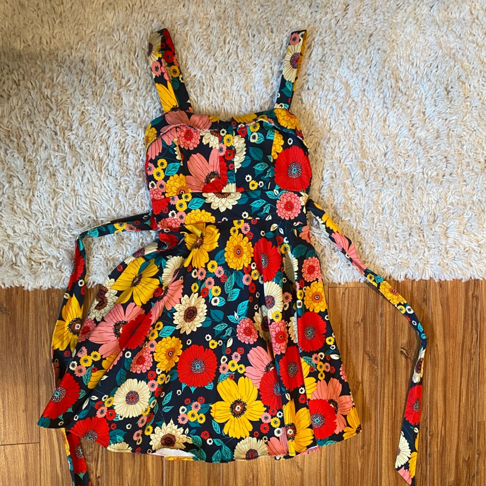 Colorful Floral summer dress